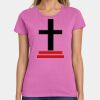 Ladies Heavy Cotton 100% Cotton T Shirt Thumbnail