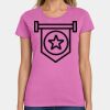 Ladies Heavy Cotton 100% Cotton T Shirt Thumbnail
