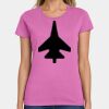 Ladies Heavy Cotton 100% Cotton T Shirt Thumbnail