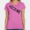 Ladies Heavy Cotton 100% Cotton T Shirt Thumbnail