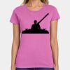 Ladies Heavy Cotton 100% Cotton T Shirt Thumbnail