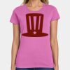 Ladies Heavy Cotton 100% Cotton T Shirt Thumbnail