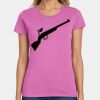 Ladies Heavy Cotton 100% Cotton T Shirt Thumbnail