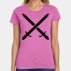 Ladies Heavy Cotton 100% Cotton T Shirt Thumbnail