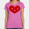 Ladies Heavy Cotton 100% Cotton T Shirt Thumbnail
