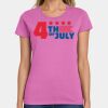Ladies Heavy Cotton 100% Cotton T Shirt Thumbnail