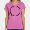 Ladies Heavy Cotton 100% Cotton T Shirt Thumbnail