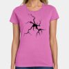 Ladies Heavy Cotton 100% Cotton T Shirt Thumbnail
