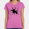 Ladies Heavy Cotton 100% Cotton T Shirt Thumbnail