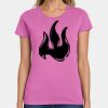 Ladies Heavy Cotton 100% Cotton T Shirt Thumbnail