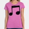 Ladies Heavy Cotton 100% Cotton T Shirt Thumbnail