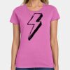 Ladies Heavy Cotton 100% Cotton T Shirt Thumbnail
