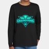 Youth Heavy Cotton 100% Cotton Long Sleeve T Shirt Thumbnail