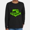Youth Heavy Cotton 100% Cotton Long Sleeve T Shirt Thumbnail