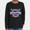 Youth Heavy Cotton 100% Cotton Long Sleeve T Shirt Thumbnail