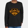 Youth Heavy Cotton 100% Cotton Long Sleeve T Shirt Thumbnail