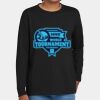 Youth Heavy Cotton 100% Cotton Long Sleeve T Shirt Thumbnail