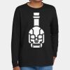 Youth Heavy Cotton 100% Cotton Long Sleeve T Shirt Thumbnail