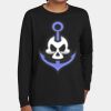 Youth Heavy Cotton 100% Cotton Long Sleeve T Shirt Thumbnail