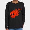 Youth Heavy Cotton 100% Cotton Long Sleeve T Shirt Thumbnail