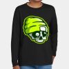 Youth Heavy Cotton 100% Cotton Long Sleeve T Shirt Thumbnail
