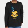 Youth Heavy Cotton 100% Cotton Long Sleeve T Shirt Thumbnail