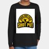 Youth Heavy Cotton 100% Cotton Long Sleeve T Shirt Thumbnail