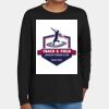 Youth Heavy Cotton 100% Cotton Long Sleeve T Shirt Thumbnail