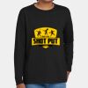 Youth Heavy Cotton 100% Cotton Long Sleeve T Shirt Thumbnail