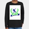 Youth Heavy Cotton 100% Cotton Long Sleeve T Shirt Thumbnail