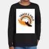 Youth Heavy Cotton 100% Cotton Long Sleeve T Shirt Thumbnail