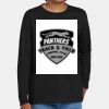 Youth Heavy Cotton 100% Cotton Long Sleeve T Shirt Thumbnail