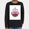 Youth Heavy Cotton 100% Cotton Long Sleeve T Shirt Thumbnail