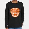 Youth Heavy Cotton 100% Cotton Long Sleeve T Shirt Thumbnail