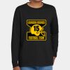 Youth Heavy Cotton 100% Cotton Long Sleeve T Shirt Thumbnail