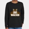 Youth Heavy Cotton 100% Cotton Long Sleeve T Shirt Thumbnail