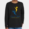 Youth Heavy Cotton 100% Cotton Long Sleeve T Shirt Thumbnail