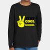 Youth Heavy Cotton 100% Cotton Long Sleeve T Shirt Thumbnail