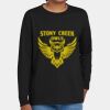Youth Heavy Cotton 100% Cotton Long Sleeve T Shirt Thumbnail