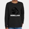 Youth Heavy Cotton 100% Cotton Long Sleeve T Shirt Thumbnail
