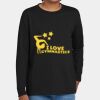Youth Heavy Cotton 100% Cotton Long Sleeve T Shirt Thumbnail