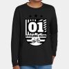 Youth Heavy Cotton 100% Cotton Long Sleeve T Shirt Thumbnail