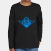 Youth Heavy Cotton 100% Cotton Long Sleeve T Shirt Thumbnail