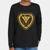 Youth Heavy Cotton 100% Cotton Long Sleeve T Shirt Thumbnail
