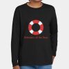 Youth Heavy Cotton 100% Cotton Long Sleeve T Shirt Thumbnail