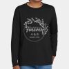 Youth Heavy Cotton 100% Cotton Long Sleeve T Shirt Thumbnail