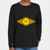 Youth Heavy Cotton 100% Cotton Long Sleeve T Shirt Thumbnail