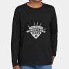 Youth Heavy Cotton 100% Cotton Long Sleeve T Shirt Thumbnail