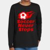 Youth Heavy Cotton 100% Cotton Long Sleeve T Shirt Thumbnail