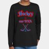 Youth Heavy Cotton 100% Cotton Long Sleeve T Shirt Thumbnail